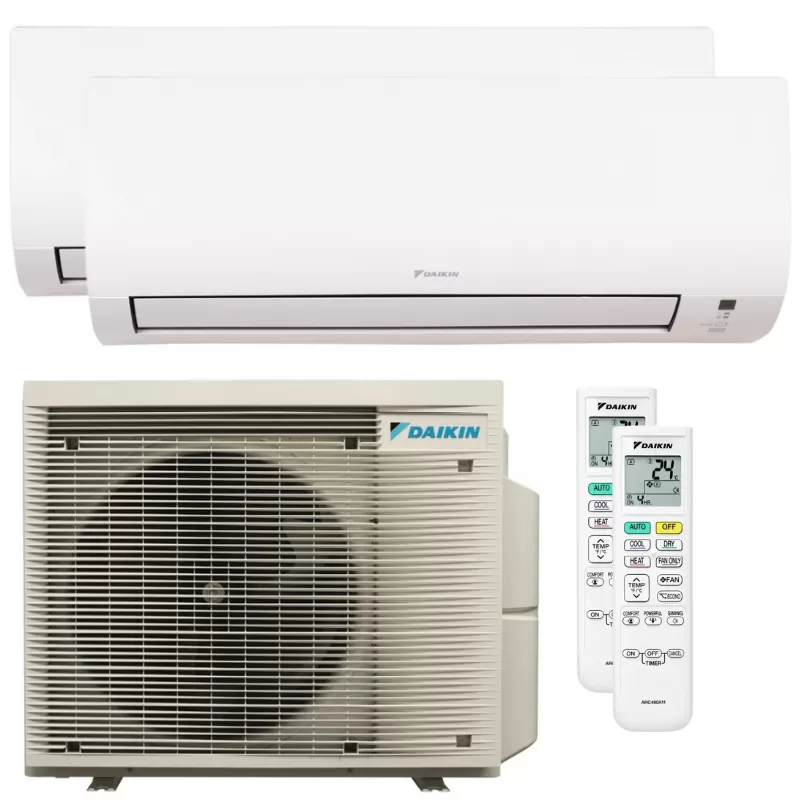 Aer conditionat dublu split Daikin Comfora Bluevolution, 2 x 9000 BTU