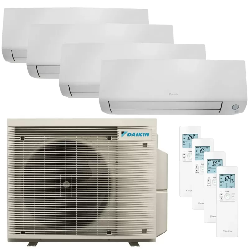Aer conditionat multisplit 4 unitati interne Daikin Perfera Bluevolution 3 x 7000 + 9000 BTU