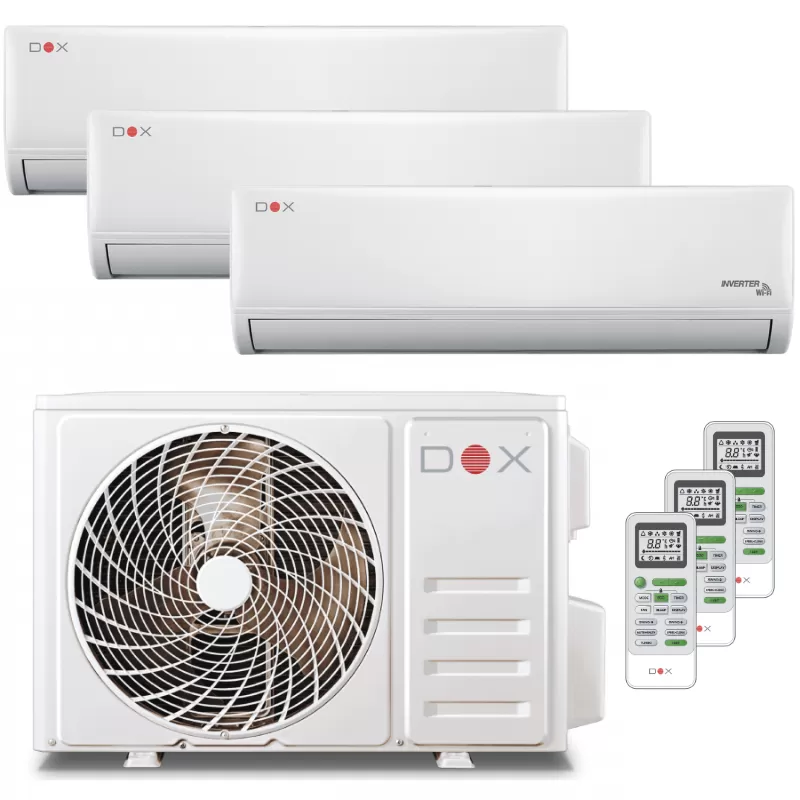 Aer conditionat multisplit Radox DOX, 3x9000 BTU