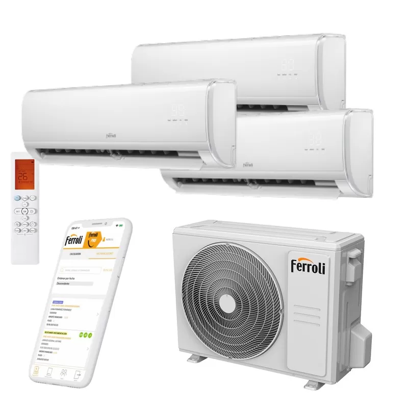 Aparat de aer conditionat triplu split Ferroli Giada 3x9000 btu