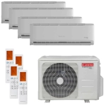 Aer condiționat multisplit Ariston Alys 110 Inverter, 2 × 9000 + 2 × 12000 BTU, Wi-Fi inclus, A++/A+