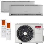 Aer condiționat dublu split Ariston Alys 40 Inverter, 2 × 12000 BTU, Wi-Fi integrat, A++/A+
