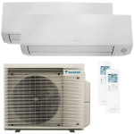 Aer conditionat multisplit Daikin Perfera W Bluevolution 2 x 9000 BTU, inverter, control WIFI, clasa A+++