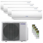 Aer conditionat multisplit 4 unitati interne Hyundai 4 x 9000 BTU, R32, Inverter