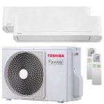 Aer conditionat dublu split Toshiba Yukai, 10000 + 13000 BTU, inverter, clasa A+++/A++